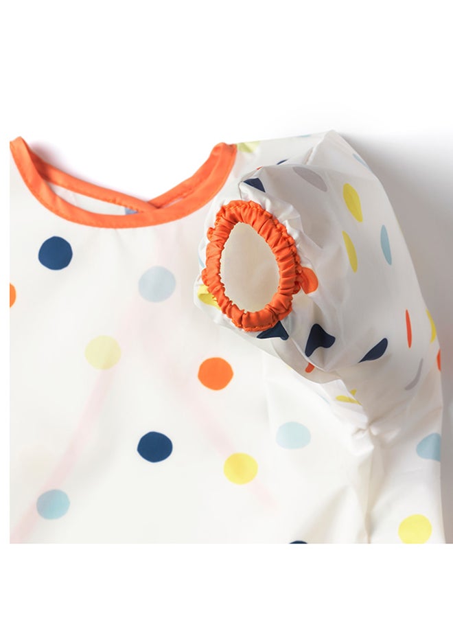 Polka Dotted Full Sleeves Bib - Image 3